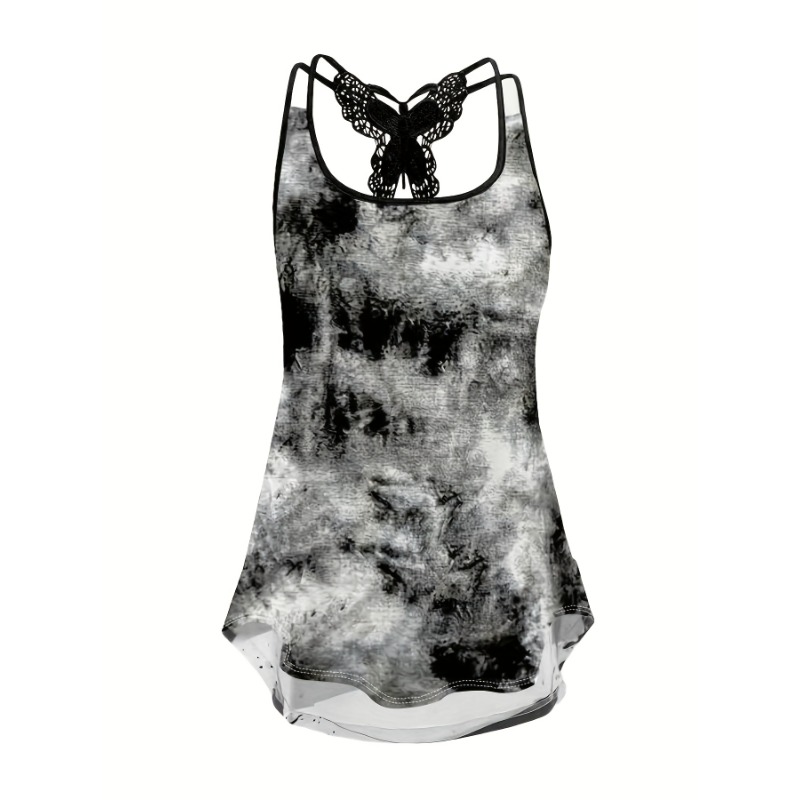 Plus Size 1XL-5XL Print Tank T - Summer Upf Clothing recension och pris