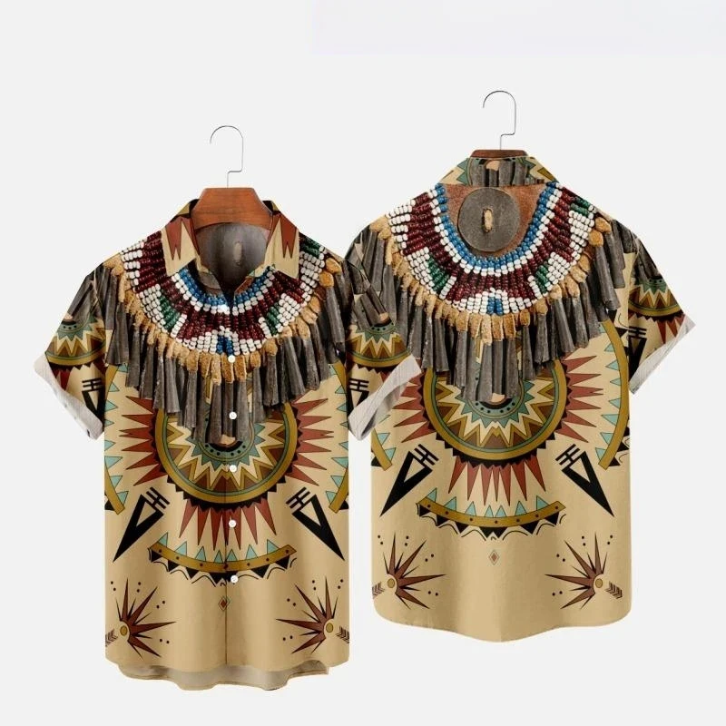 Indian Ethnic Style 3D Print B - Indian Summer Vintage Clothing recension och pris