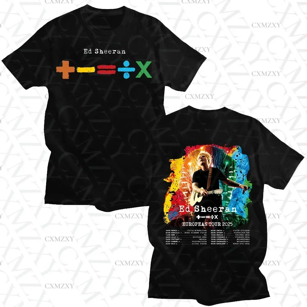 Ed Sheera European Tour  T-shi - Summer Clothing Gif recension och pris