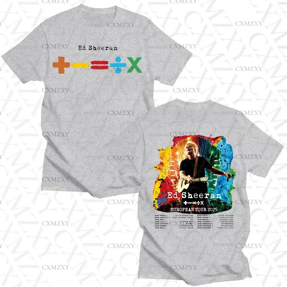 Ed Sheera European Tour  T-shi - Summer Clothing Gif recension och pris