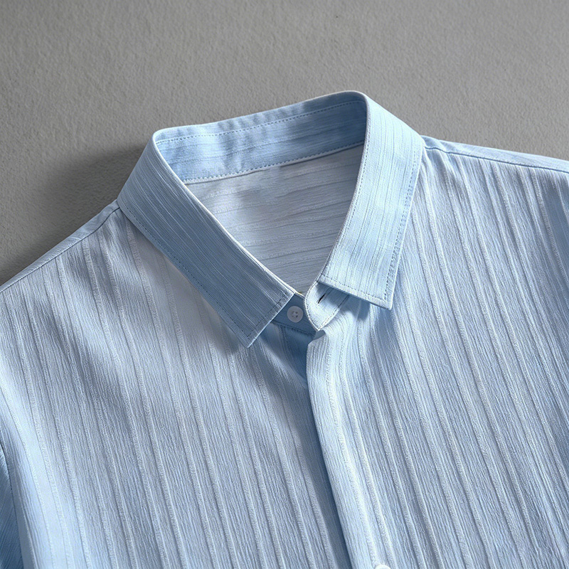 2026 New Men Vertical Wrinkle  - Summer Clothing Guys recension och pris