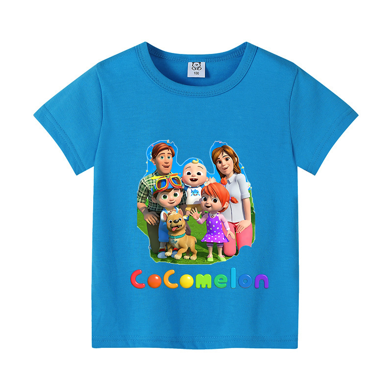 Cocomelons Baby T-Shirts Anime - Summer Clothing Girl recension och pris
