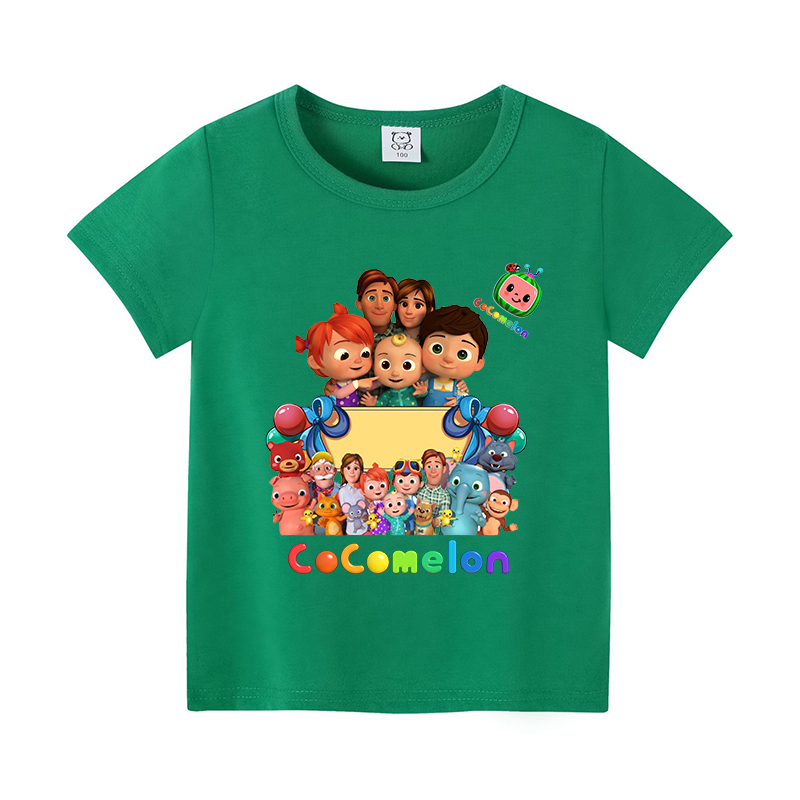 Cocomelons Baby T-Shirts Anime - Summer Clothing Girl recension och pris