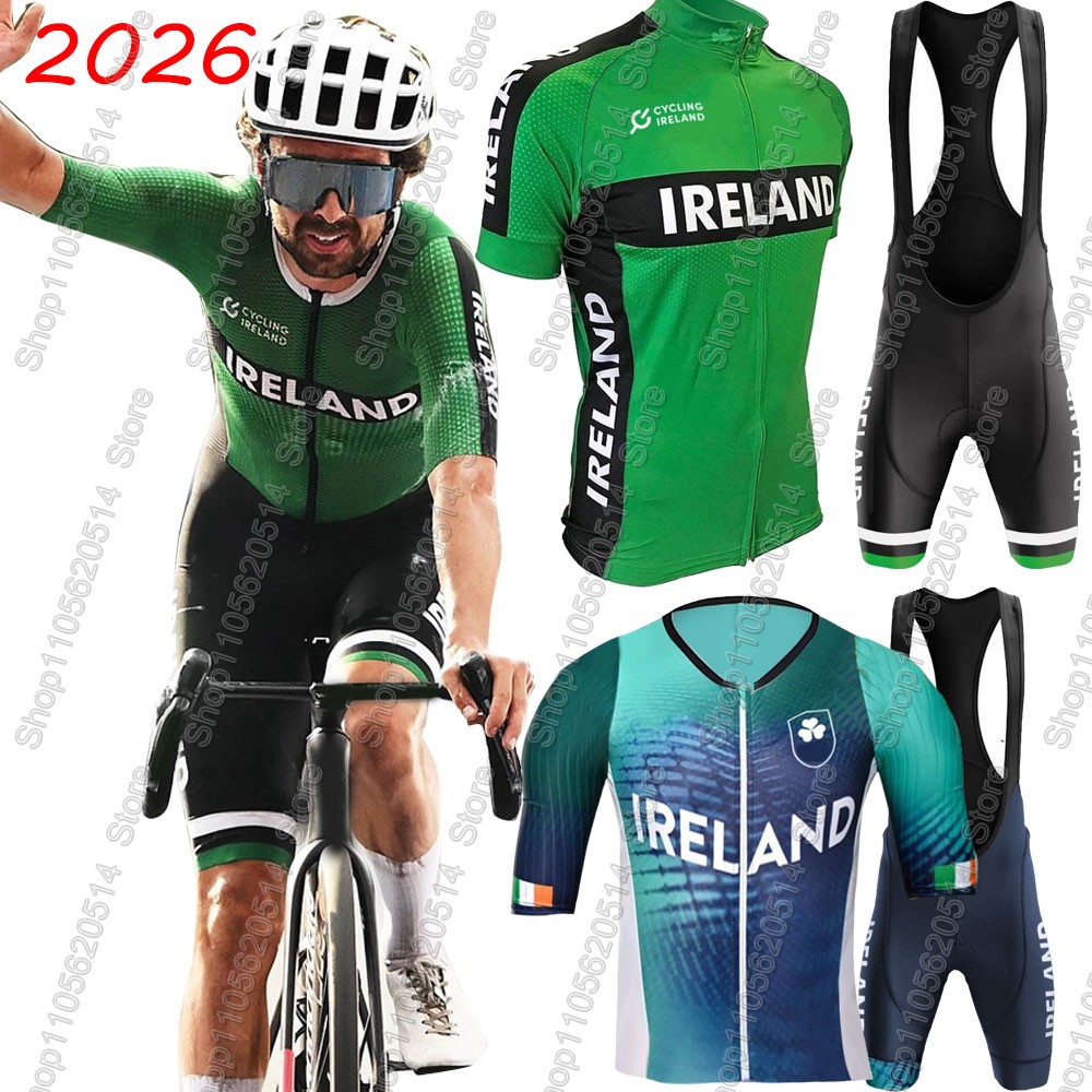 Ireland 2026 cycling Jersey Se - Ireland Summer Clothing recension och pris